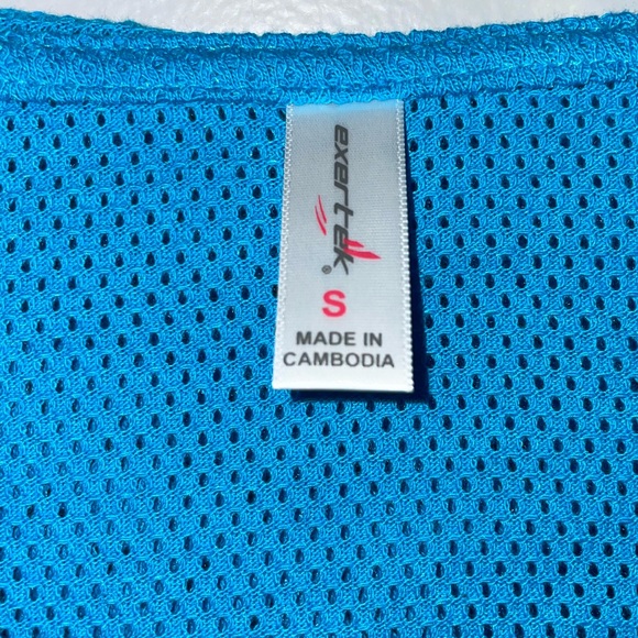 💙Exertek Vibrant Blue Women's Hoodie - Picture 3 of 6